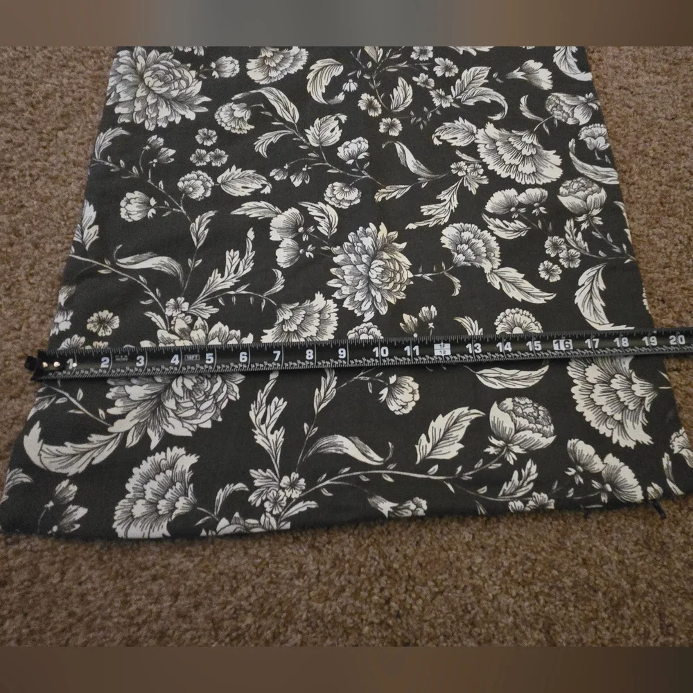 IKEA Floral Accent Pillow Cover